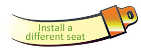 install a different seat